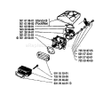 Page A Diagram and Parts List for 298 1986-04 Husqvarna Chainsaw