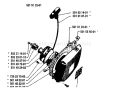 Page L Diagram and Parts List for 298 1987-01 Husqvarna Chainsaw