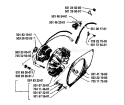 Page G Diagram and Parts List for 298 1987-06 Husqvarna Chainsaw
