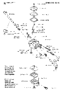 Carburetor Details Diagram and Parts List for 323P4 20042300001-20062700000 Husqvarna Pole Saw