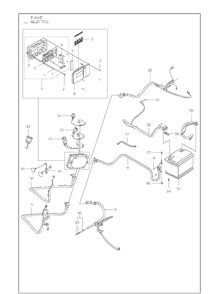 Part Location Diagram of 576468401 Husqvarna Switch