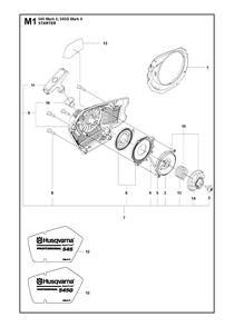 Part Location Diagram of 590613403 Husqvarna Label