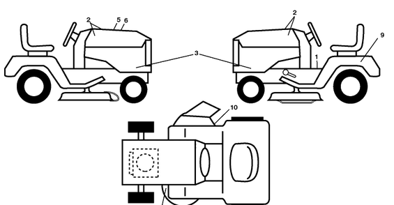 Part Location Diagram of 532434788 Husqvarna Decal, Replacement