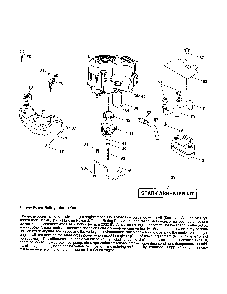 Engine Diagram and Parts List for YTH2348-917287561  Husqvarna Lawn Tractor