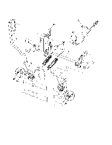 Mower lift Diagram and Parts List for YT48CS-502130  Husqvarna Lawn Tractor