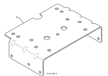 Chassis / Engine / Pulleys - A 1 Diagram and Parts List for 924SB (96193004500)(2009-06) Husqvarna Snow Blower