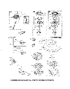 Blower housing/rewind starter Diagram and Parts List for 96173000501  Husqvarna Trimmer