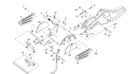 Part Location Diagram of 532442966 Husqvarna 