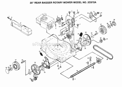 Part Location Diagram of 50962 Husqvarna Locknut