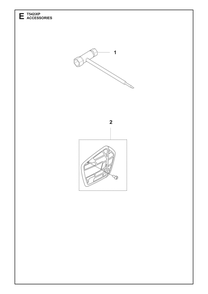 Part Location Diagram of 597682701 Husqvarna Cover Kit