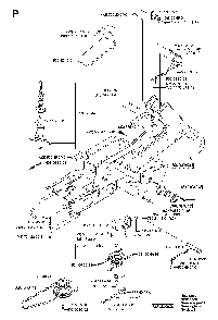 Chassis / Frame Diagram and Parts List for RIDERPRO18AWD (965095001)(2007-03) Husqvarna Lawn Tractor