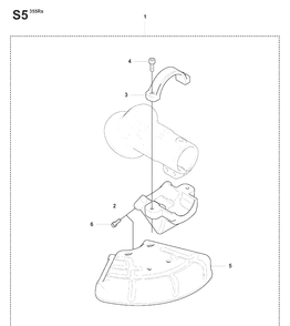Accessories 5 Diagram and Parts List for 355FXT 20073100001-20082700000 Husqvarna Brush Cutter