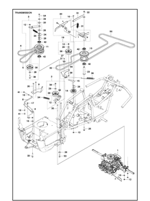 Part Location Diagram of 575928901 Husqvarna Spring
