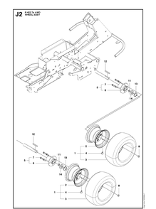 Part Location Diagram of 580630101 Husqvarna Tire