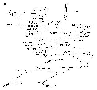 Pedals Diagram and Parts List for RIDERPRO18 (953521901)(2004-01) Husqvarna Lawn Tractor