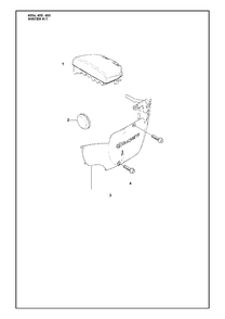 Winter Kit Diagram and Parts List for 455ERANCHER 2009-10 Husqvarna Chainsaw