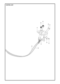 Controls Diagram and Parts List for R316TSXAWD 2022 Husqvarna Lawn Tractor