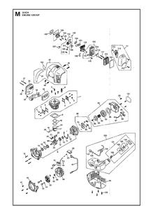 Part Location Diagram of 528774001 Husqvarna Piston