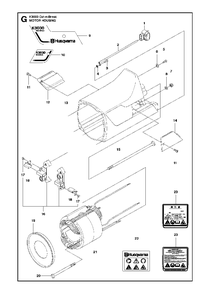 Part Location Diagram of 724129701 Husqvarna Screw Crpanm