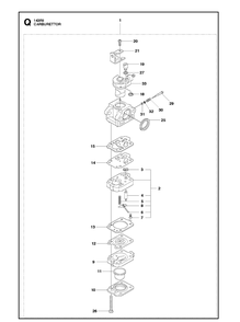 Part Location Diagram of 587642901 Husqvarna Valve