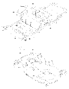 Decals Diagram and Parts List for RZ46IBF 967277604-00, 2014-03 Husqvarna Lawn Tractor