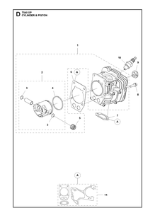 Part Location Diagram of 576355901 Husqvarna Support