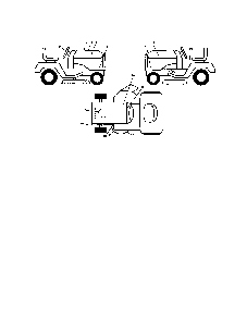 Decals Diagram and Parts List for 917279090  Husqvarna Lawn Tractor