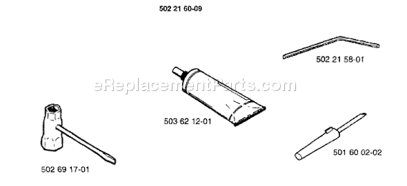 Page A Diagram and Parts List for 225H75 1996-12 Husqvarna Trimmer