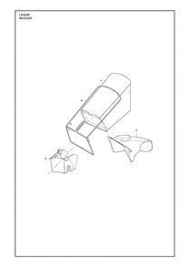 Bagger Diagram and Parts List for LE322R  Husqvarna Lawn Mower