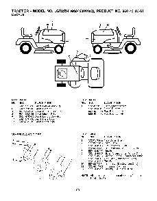 Wheels And Tires Diagram and Parts List for LGT255496043006100 2008-12 Husqvarna Lawn Tractor