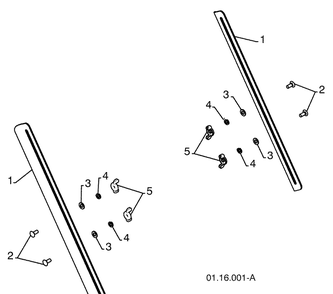 Auger Housin / Impeller Assembly - D 1 Diagram and Parts List for 15530SBXLS (96193004001)(2009-06) Husqvarna Snow Blower