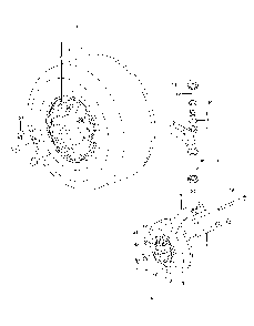 Wheels And Tires Diagram and Parts List for EZC4824BF (966047501)(2010-05) Husqvarna Lawn Tractor