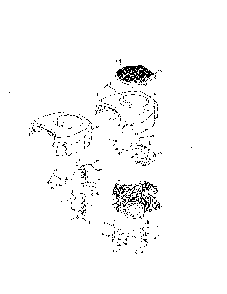 Blower housing Diagram and Parts List for YT48CS-96043022400  Husqvarna Lawn Tractor