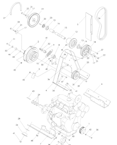Part Location Diagram of 539110651 Husqvarna RESTRAINT