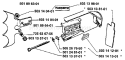 Page K Diagram and Parts List for 3120 1988-05 Husqvarna Chainsaw