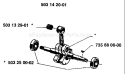 Page D Diagram and Parts List for 3120 1988-05 Husqvarna Chainsaw