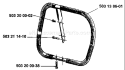 Page F Diagram and Parts List for 3120 1988-05 Husqvarna Chainsaw