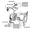 Page G Diagram and Parts List for 3120 1988-05 Husqvarna Chainsaw