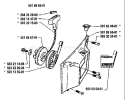 Part Location Diagram of 503164701 Husqvarna Starter Handle