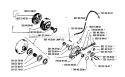 Page J Diagram and Parts List for 3120 1990-01 Husqvarna Chainsaw