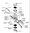 Page B Diagram and Parts List for 3120 1994-06 Husqvarna Chainsaw