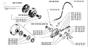 Page D Diagram and Parts List for 3120 1996-01 Husqvarna Chainsaw