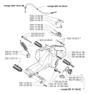 Page O Diagram and Parts List for 3120EPA 3120 EPA 1998-03 Husqvarna Chainsaw