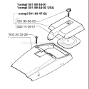 Page P Diagram and Parts List for 3120EPA 3120 EPA 1998-03 Husqvarna Chainsaw