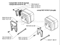 Part Location Diagram of 503140201 Husqvarna Exhaust