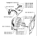 Page I Diagram and Parts List for 3120EPA 3120 EPA 2000-02 Husqvarna Chainsaw