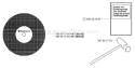 Page A Diagram and Parts List for 3120K 3120 K 2001-06 Husqvarna Concrete Saw