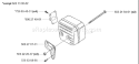 Page L Diagram and Parts List for 3120K 3120 K 2001-06 Husqvarna Concrete Saw