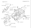 Page F Diagram and Parts List for 3120K 3120 K 2001-06 Husqvarna Concrete Saw