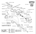 Part Location Diagram of 581351703 Husqvarna Bearing Housing
